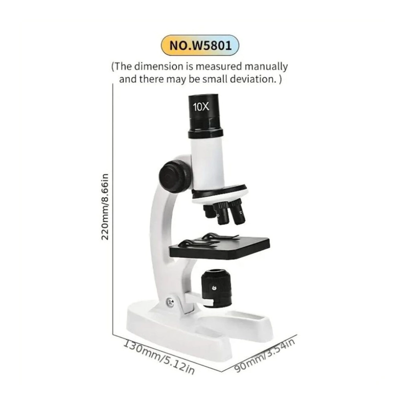 KIT DE CIENCIA PARA NIÑOS MICROSCOPIO JUGUETE EDUCATIVO - 2