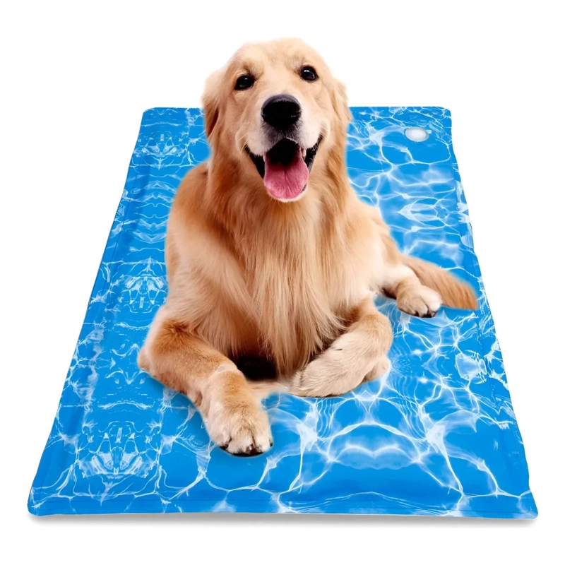 MANTA GEL TALLA L FRIO REFRESCANTE 90X50CM DISEÑO MAR - 4
