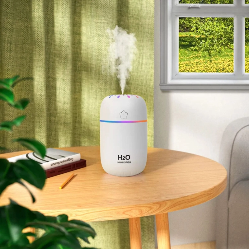 DIFUSOR HUMIDIFICADOR DE AIRE H2O PARA AUTOMOVIL BLANCO - 4