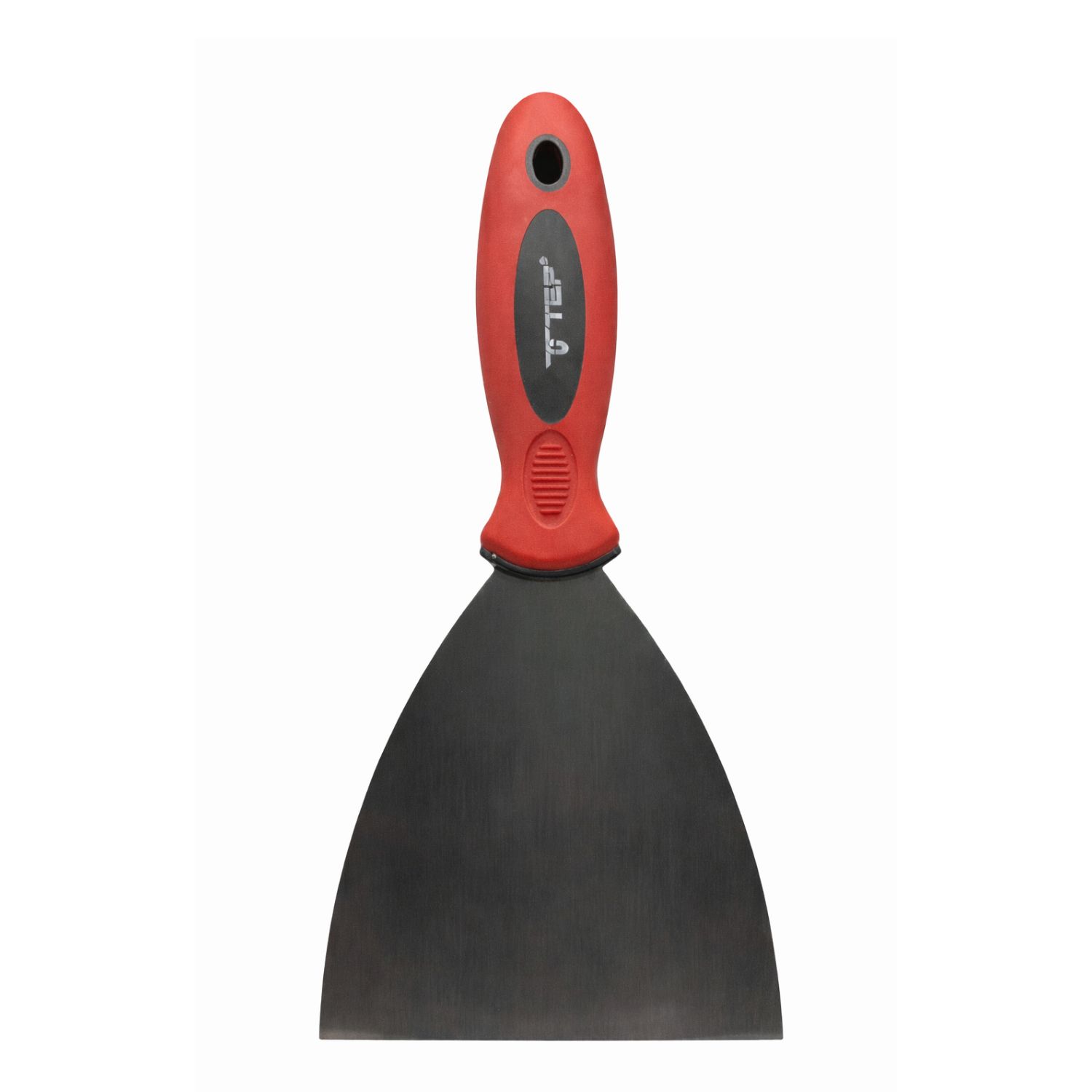ESPATULA MANGO SILICONA METAL HERRAMIENTA MANUAL PALA - 1