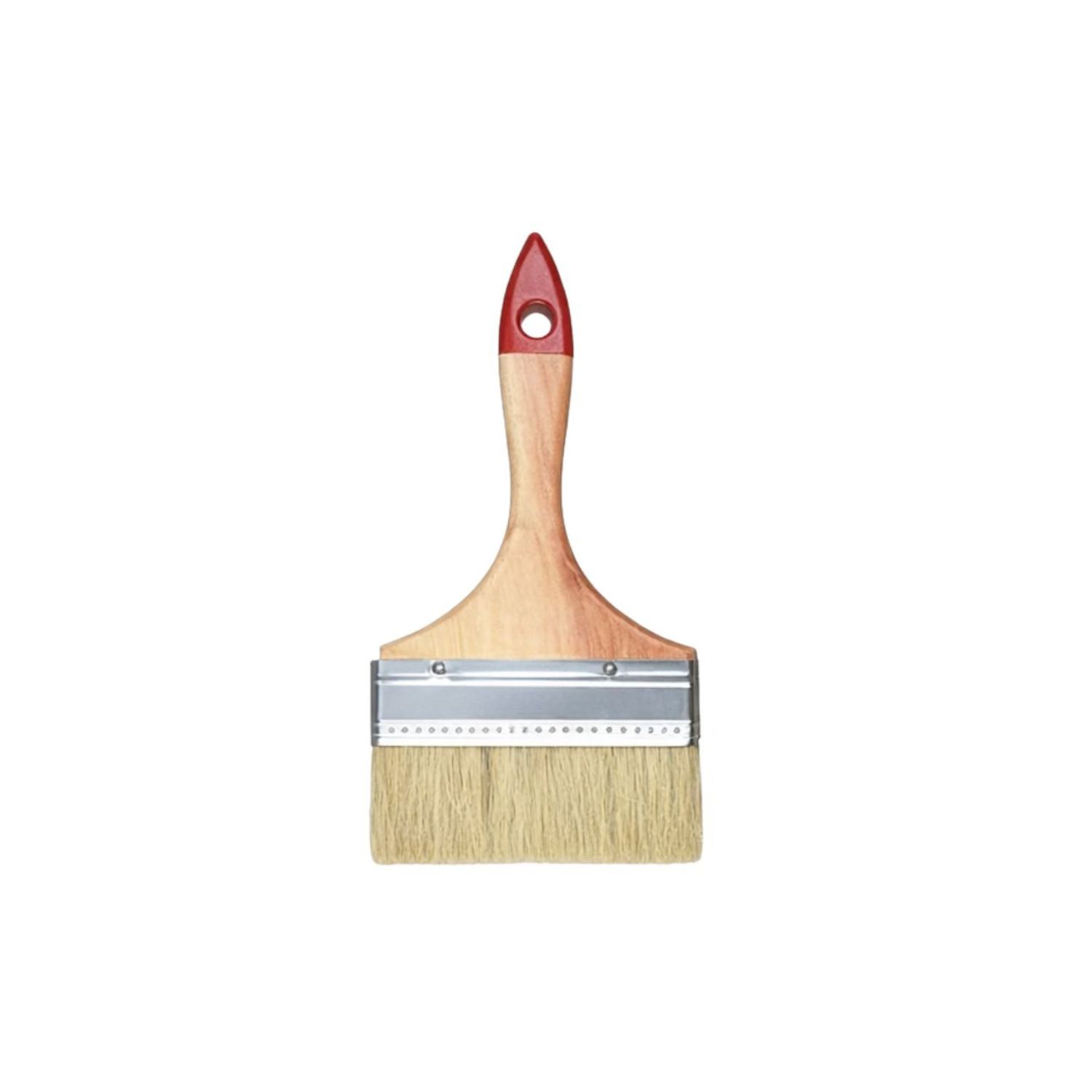 BROCHA MANGO MADERA 5 PULGADAS PARA PINTAR CONSTRUCCION - 1