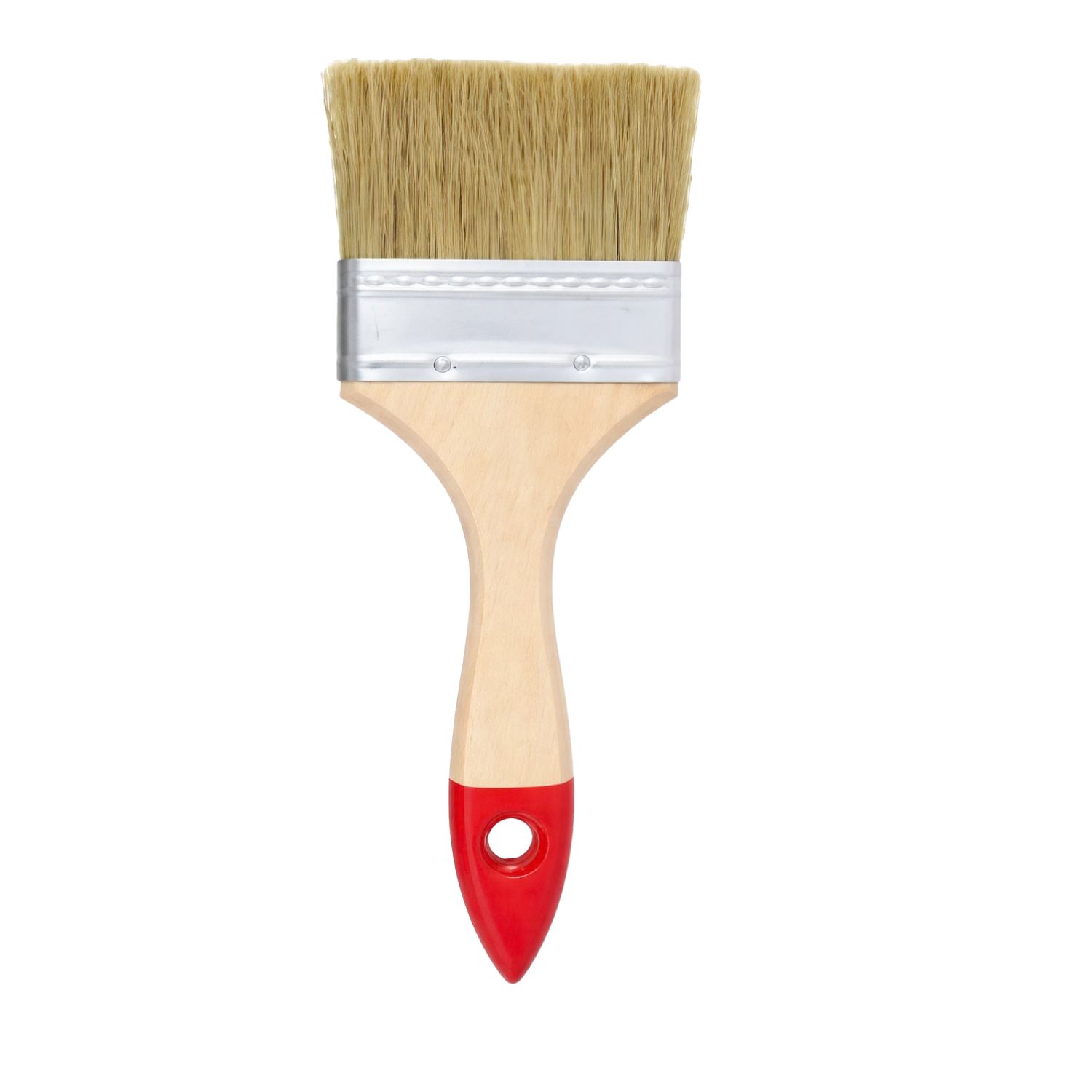 SET 6 BROCHA MANGO MADERA 3 PULGADAS PARA PINTURA PINTAR - 2