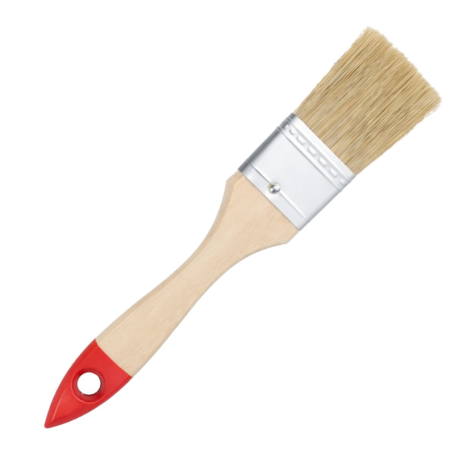 SET 6 BROCHAS MANGO MADERA 1.5 PULGADAS PARA PINTURA PINTAR - 2