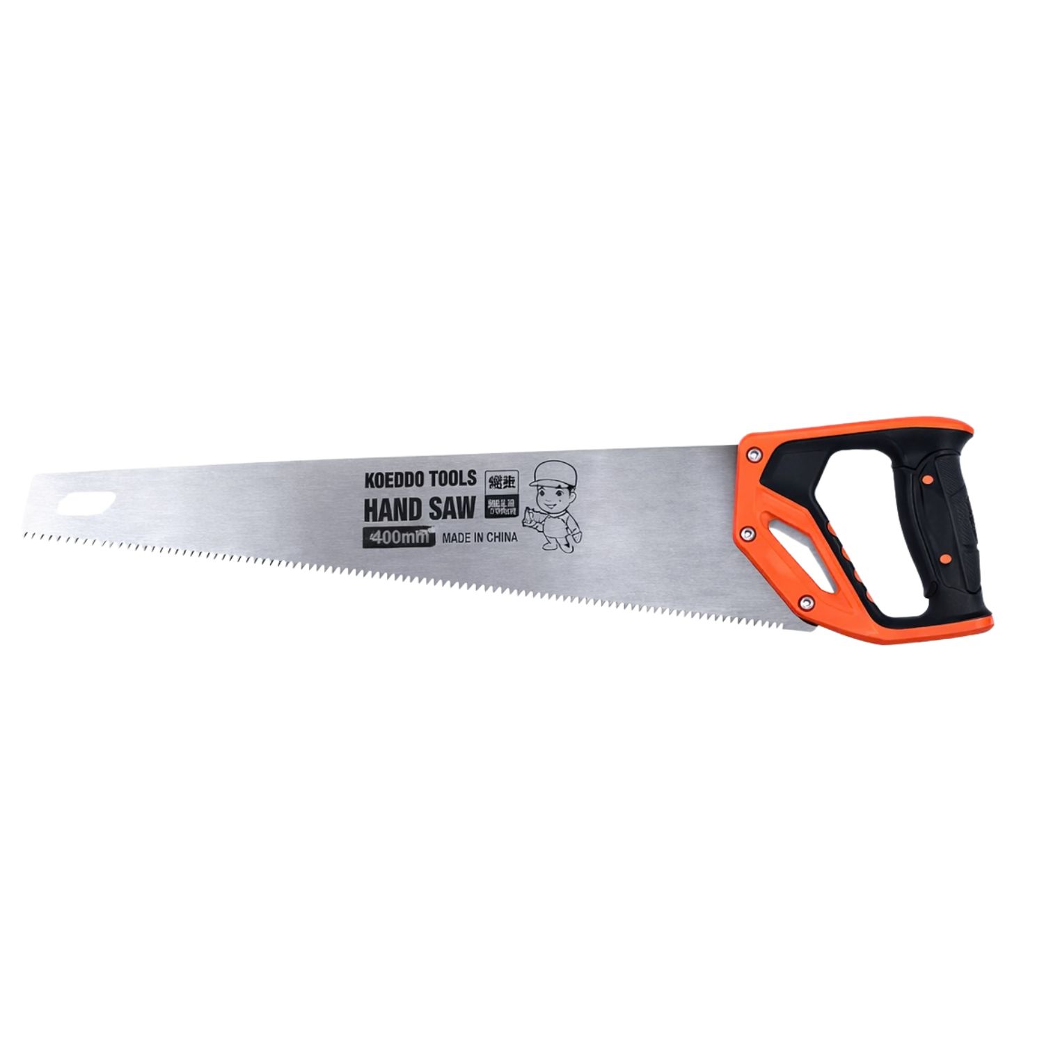 SERRUCHO MANUAL METALICO MANGO PLASTICO 55X12CM CONSTRUCCION - 1