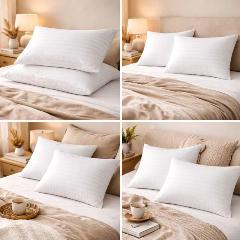 SET 4 ALMOHADAS ESTANDAR MARTINE  50X70CM POLIESTER - 2