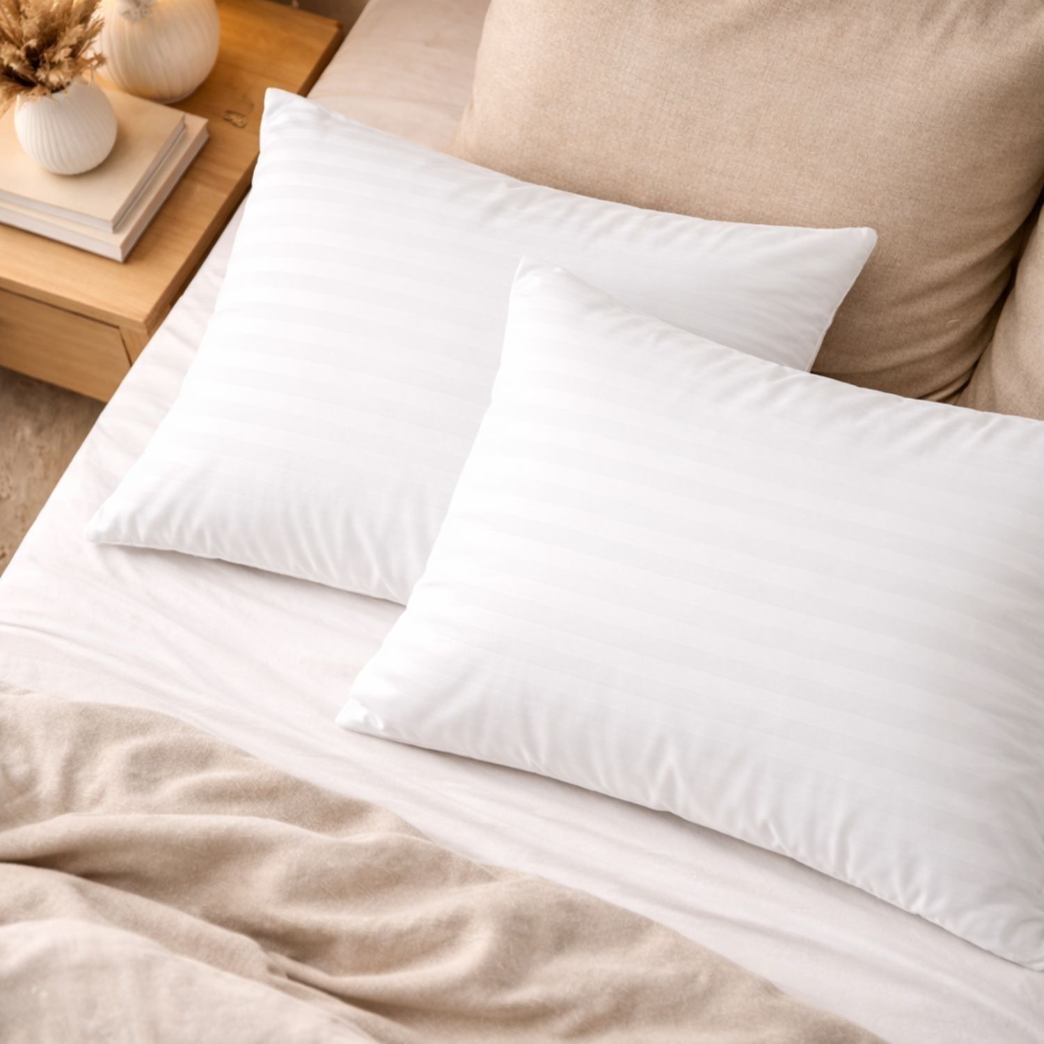 SET 4 ALMOHADAS ESTANDAR MARTINE  50X70CM POLIESTER - 4