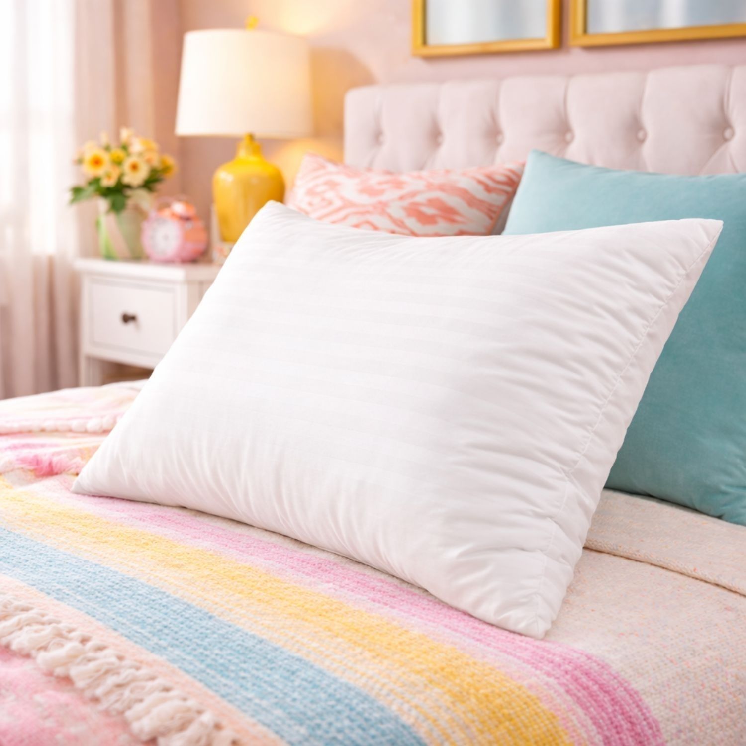 SET 4 ALMOHADAS ESTANDAR MARTINE  50X70CM POLIESTER - 5