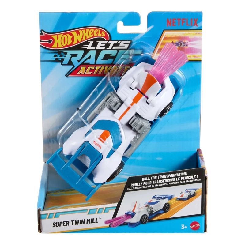 SUPER TWIN MILL HOT WHEELS LETS RACE ACTIVATE - 1