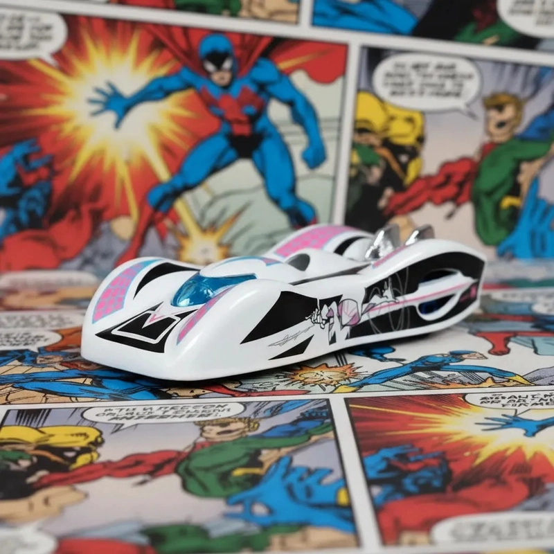 HOT WHEELS SILVER SERIES 2/5 GROUND FX GWEN MARVEL - 3