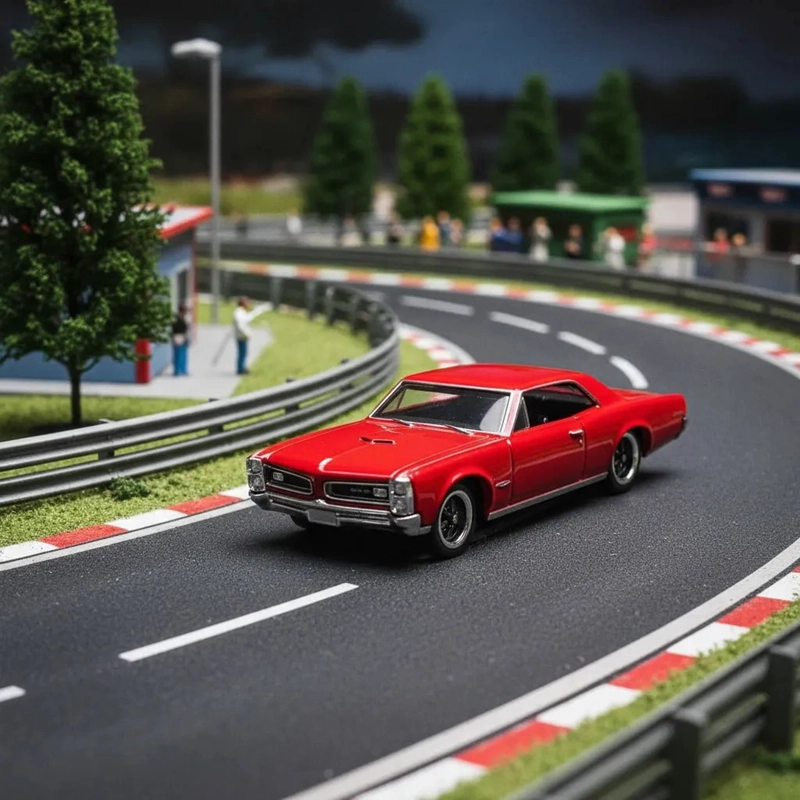PONTIAC GTO 66 HOT WHEELS SILVER 1/64 - 2