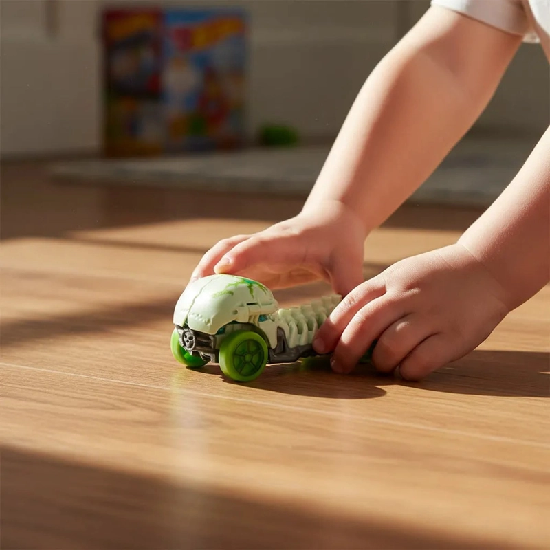 HOT WHEELS LETS RACE ACTIVATE SKULL CRUSHER VEHICLE - 5