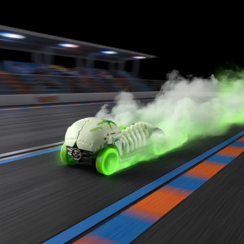 HOT WHEELS LETS RACE ACTIVATE SKULL CRUSHER VEHICLE - 6