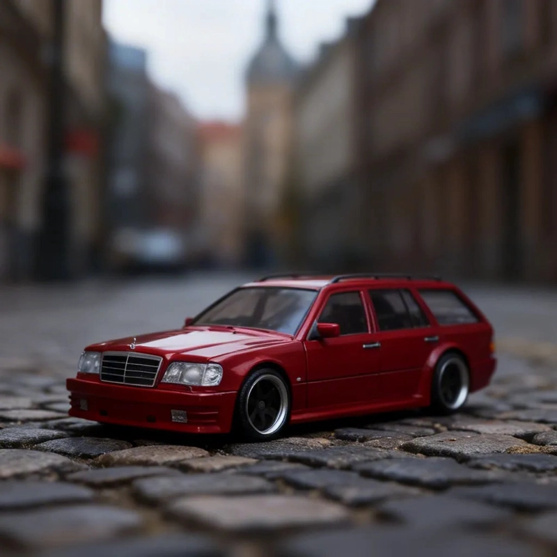 HOT WHEELS PREMIUM 4/5 MERCEDES BENZ E 36 AMG CAR CULTURE FAST WAGONS - 7