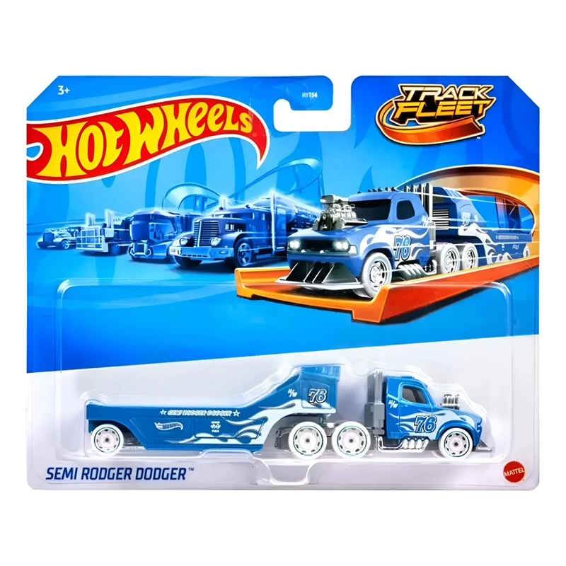 CAMION TRANSPORTADOR FLEET SEMI RODGER DODGER HOT WHEELS TRACK FLEET - 1