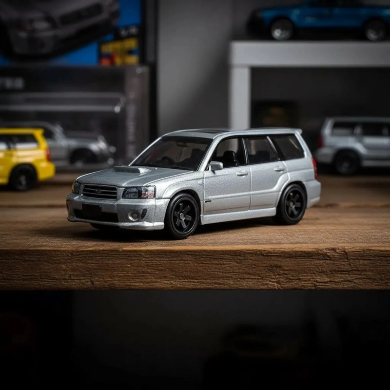 HOT WHEELS PREMIUM 5/5 SUBARU FORESTER STI CAR CULTURE FAST WAGONS - 3
