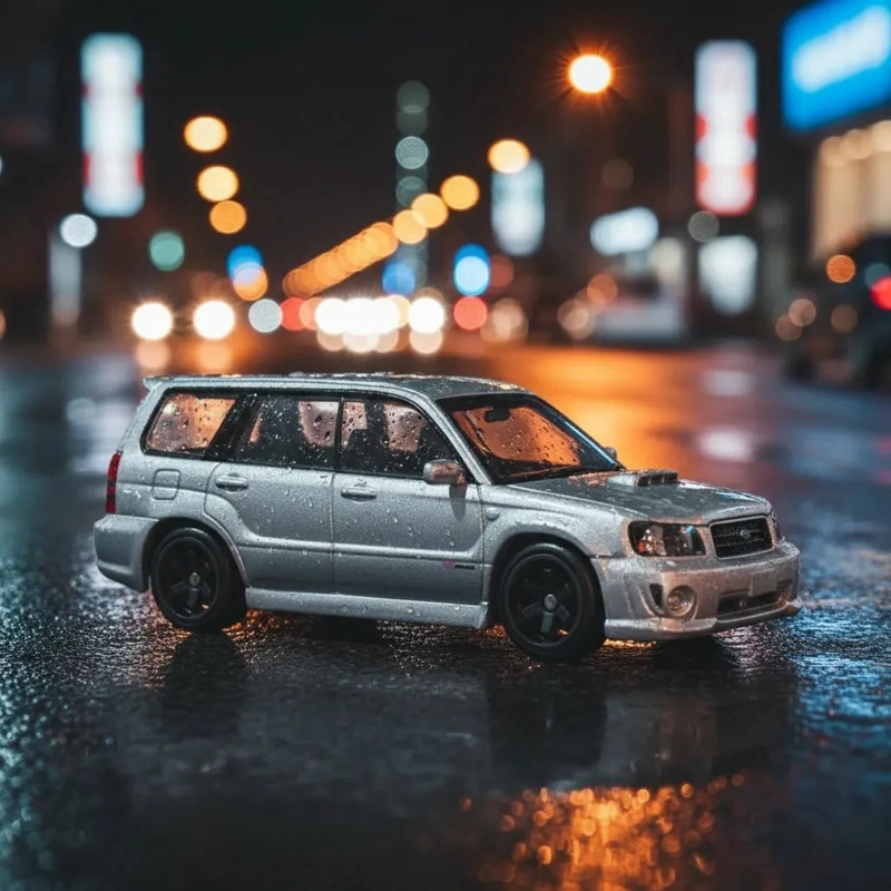 HOT WHEELS PREMIUM 5/5 SUBARU FORESTER STI CAR CULTURE FAST WAGONS - 6