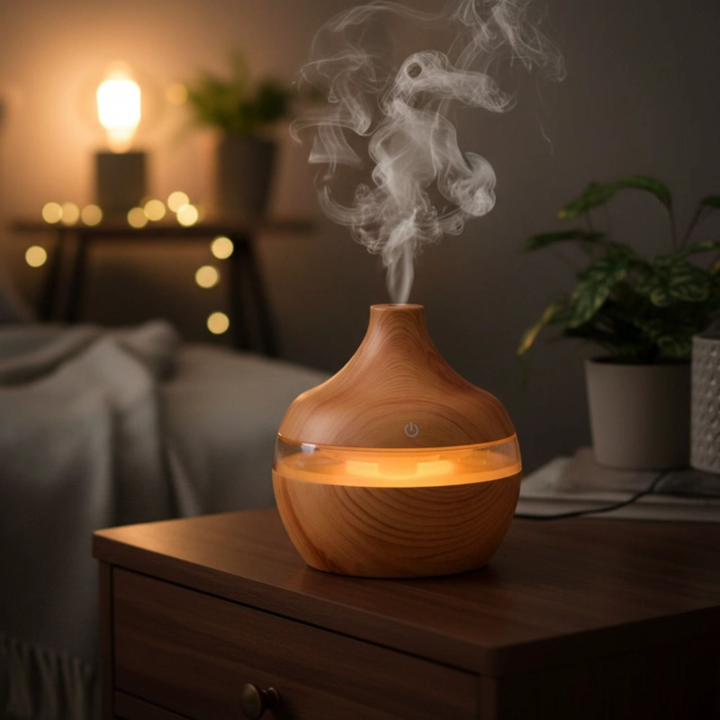PACK 2 HUMIDIFICADORES 12 ESCENCIAS GRANO MADERA CLARO OSCURO - 7