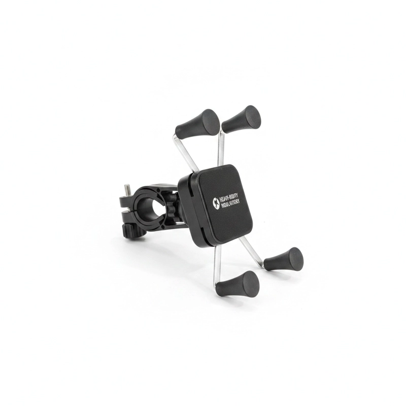 SOPORTE CELULAR MANUBRIO BICICLETA MOTO AJUSTABLE METALICO - 1
