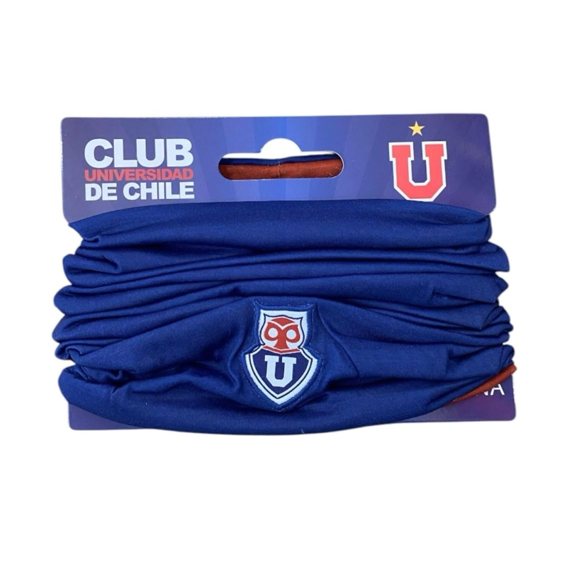 BANDANA MULTIFUNCIONAL CUELLO DEPORTIVO UNIVERSIDAD CHILE - 1