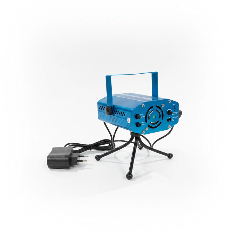 PROYECTOR LASER VERDE FIESTA RITMO MUSICA LUCES DJ AZUL - 1