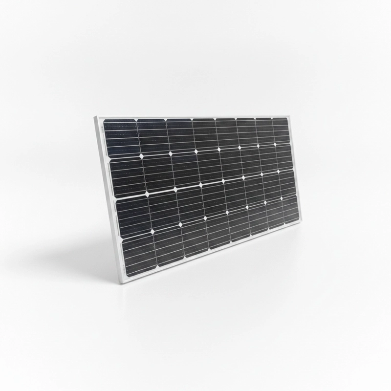 PANEL SOLAR MONOCRISTALINO 170W 12V 24V FOTOVOLTAICO GRIS - 1