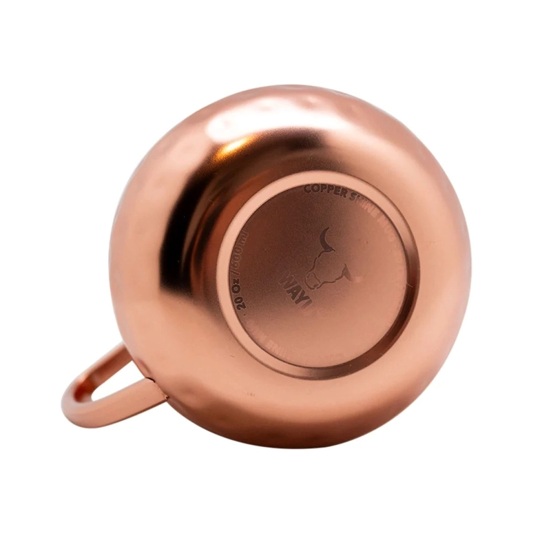 TAZA MUG SHINE WAYU ACERO INOXIDABLE BRONCE 600ML TRAGOS - 3
