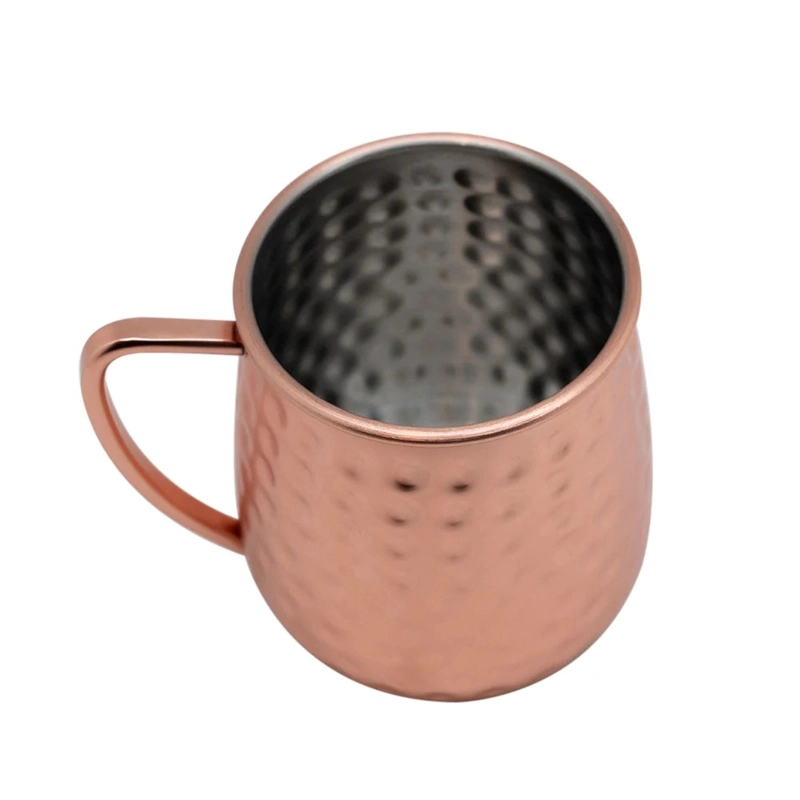 TAZA MUG SHINE WAYU ACERO INOXIDABLE BRONCE 600ML TRAGOS - 4