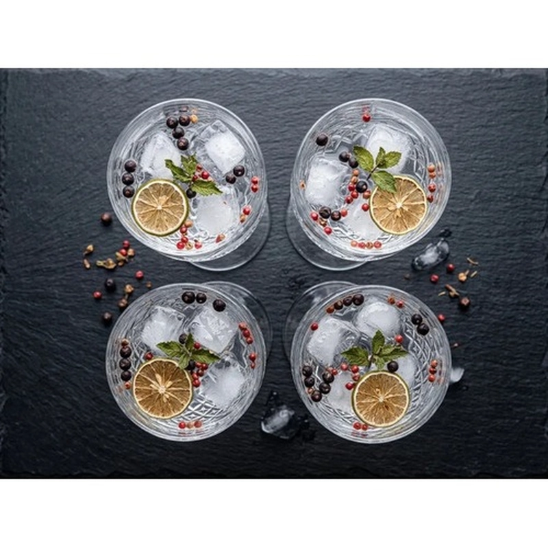 SET 4 COPAS GIN COCTEL HAUSMANN BERLIN SPEZIAL 500ML VIDRIO - 2