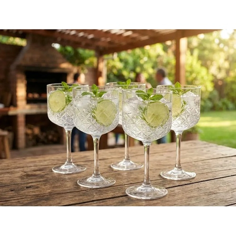 SET 4 COPAS GIN COCTEL HAUSMANN BERLIN SPEZIAL 500ML VIDRIO - 4