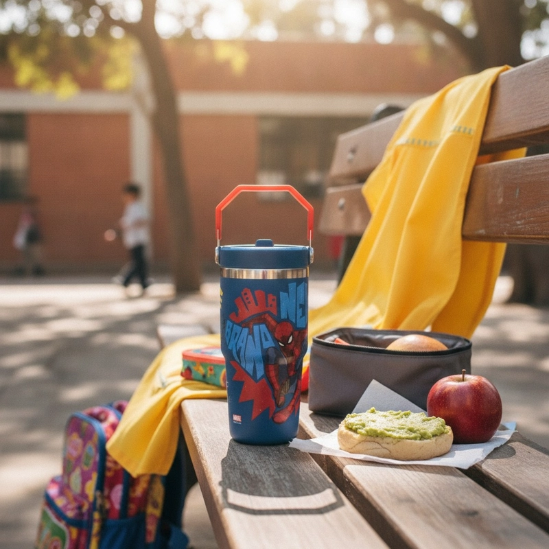 BOTELLA TERMICA SPIDERMAN ACERO INOXIDABLE 590ML - 4