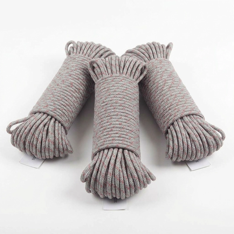 SET 3 CUERDAS RESISTENTES 5MM 20 METROS GRIS - 1