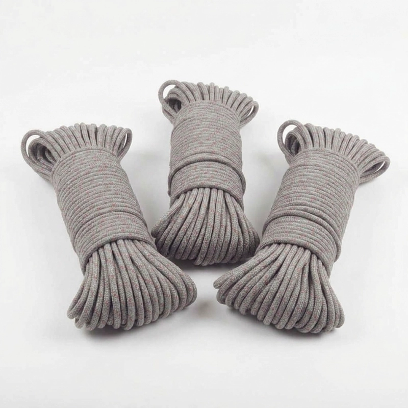 SET 3 CUERDAS RESISTENTES 5MM 30 METROS GRIS - 1