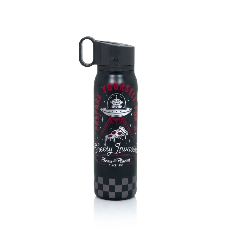 VASO TE RMICO KEEP TOY STORY 580ML NEGRO PIZZA PLANET - 1