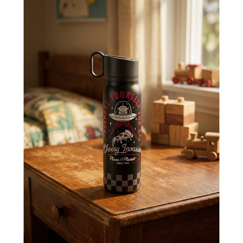 VASO TE RMICO KEEP TOY STORY 580ML NEGRO PIZZA PLANET - 3