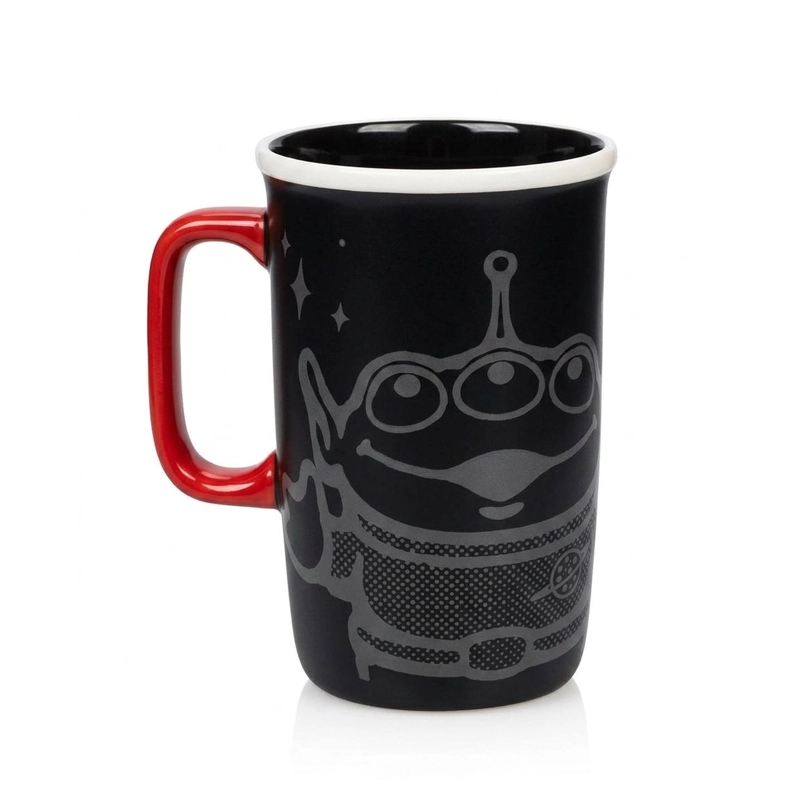TAZON MUG DISNEY TOY STORY ALIEN VENTI CERAMICA 550ML NEGRO - 1