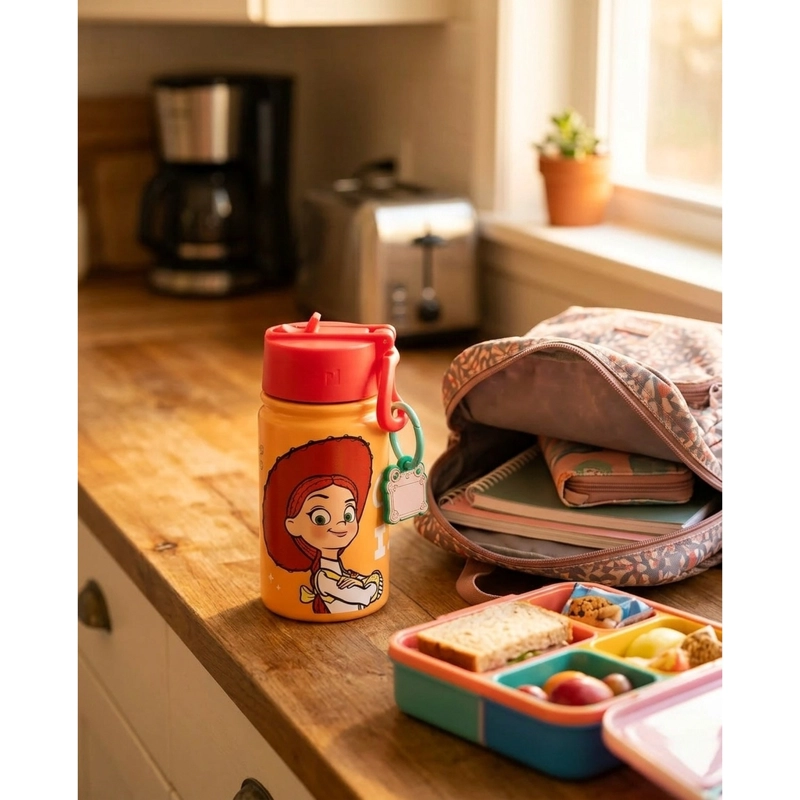 BOTELLA TE RMICA INFANTIL TOY STORY JESSIE NARANJA 350ML - 3