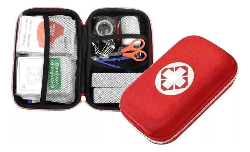 BOTIQUIN PRIMEROS AUXILIOS PORTATIL CAMPING EMERGENCIA - 1
