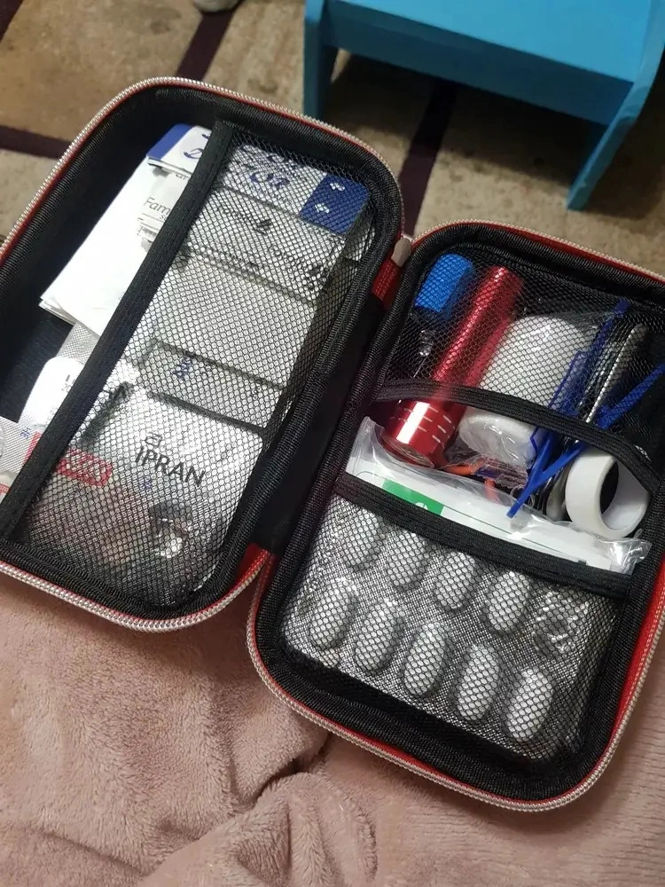 BOTIQUIN PRIMEROS AUXILIOS PORTATIL CAMPING EMERGENCIA - 3