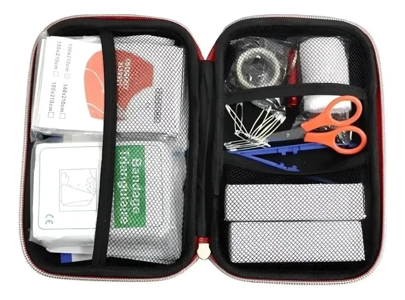 BOTIQUIN PRIMEROS AUXILIOS PORTATIL CAMPING EMERGENCIA - 5