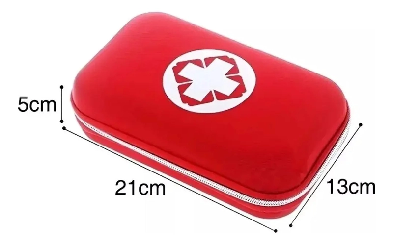 BOTIQUIN PRIMEROS AUXILIOS PORTATIL CAMPING EMERGENCIA - 6