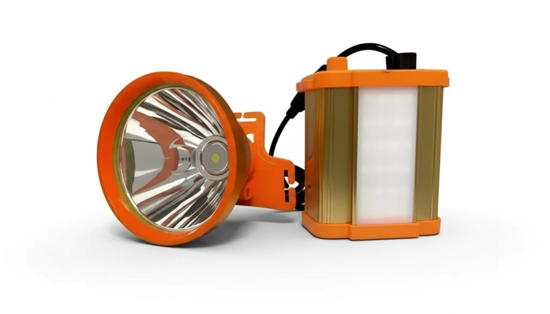 FOCOS PARA CAZAR 500W LED RECARGABLE LINTERNA CABEZA POTENTE - 1