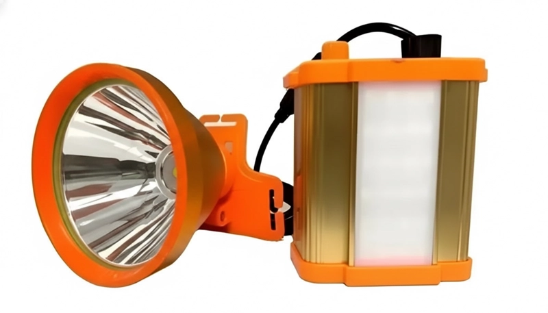 FOCOS PARA CAZAR 500W LED RECARGABLE LINTERNA CABEZA POTENTE - 5