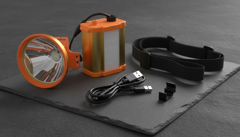 FOCOS PARA CAZAR 500W LED RECARGABLE LINTERNA CABEZA POTENTE - 7
