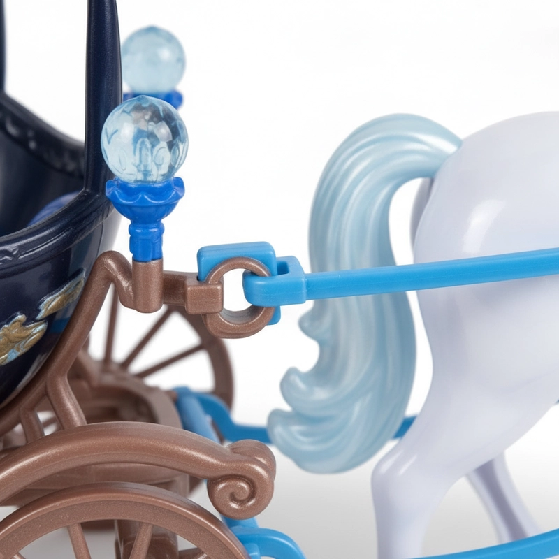 CARRUAJE PRINCESA CON CABALLO MUÑECA 40CM CON SONIDOS - 2