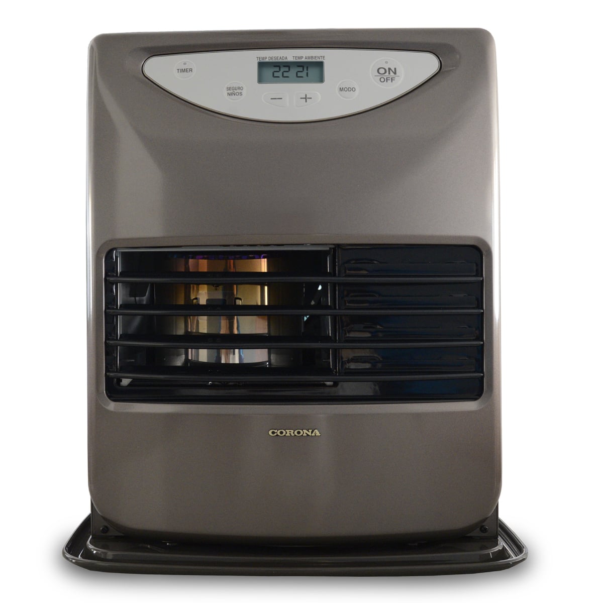 ESTUFA PARAFINA ESTUFAS CORONA 3.22 W JAPONESA LÁSER FH-3016 BROWN METALLIC