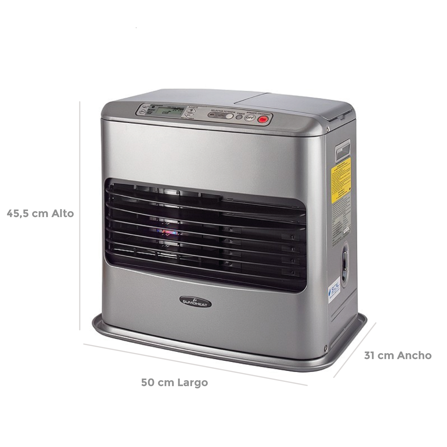 ESTUFA PARAFINA MECHA CV-23K 21000 BTU - 6