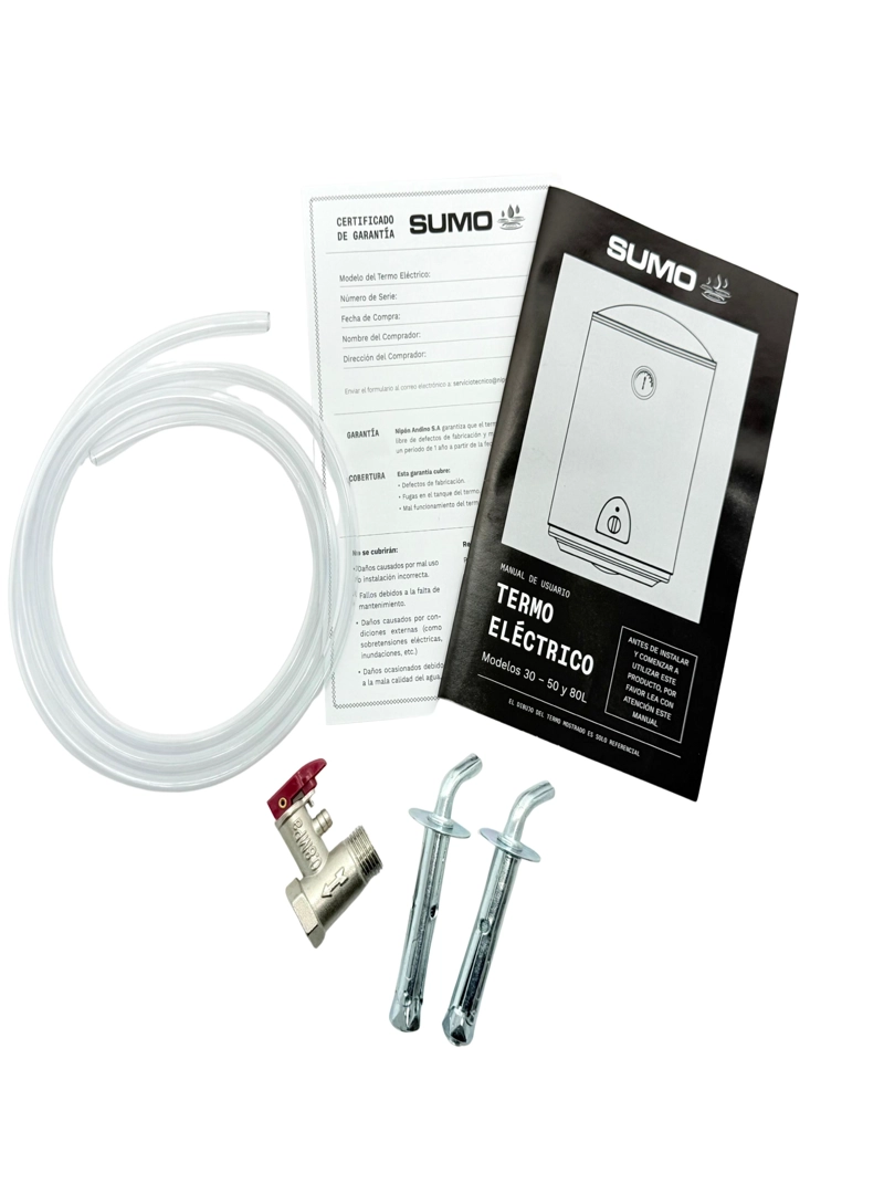 TERMO ELÉCTRICO 50 LITROS 1500 W DE MURO - 9