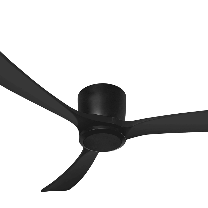 VENTILADOR DE TECHO SUMO VT50 52' 3 ASPAS DE MADERA NEGRO - 3
