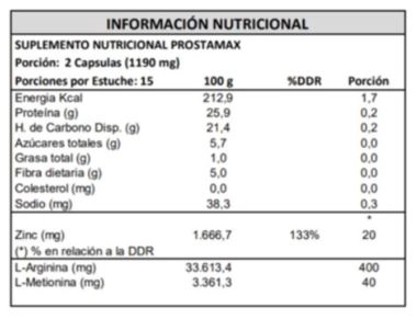 PROSTAMAX SUPLEMENTO CUIDADO PROSTATA PARA 2 MESES - 4