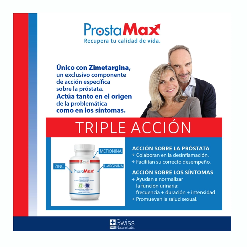 PROSTAMAX SUPLEMENTO CUIDADO PROSTATA PARA 2 MESES - 6